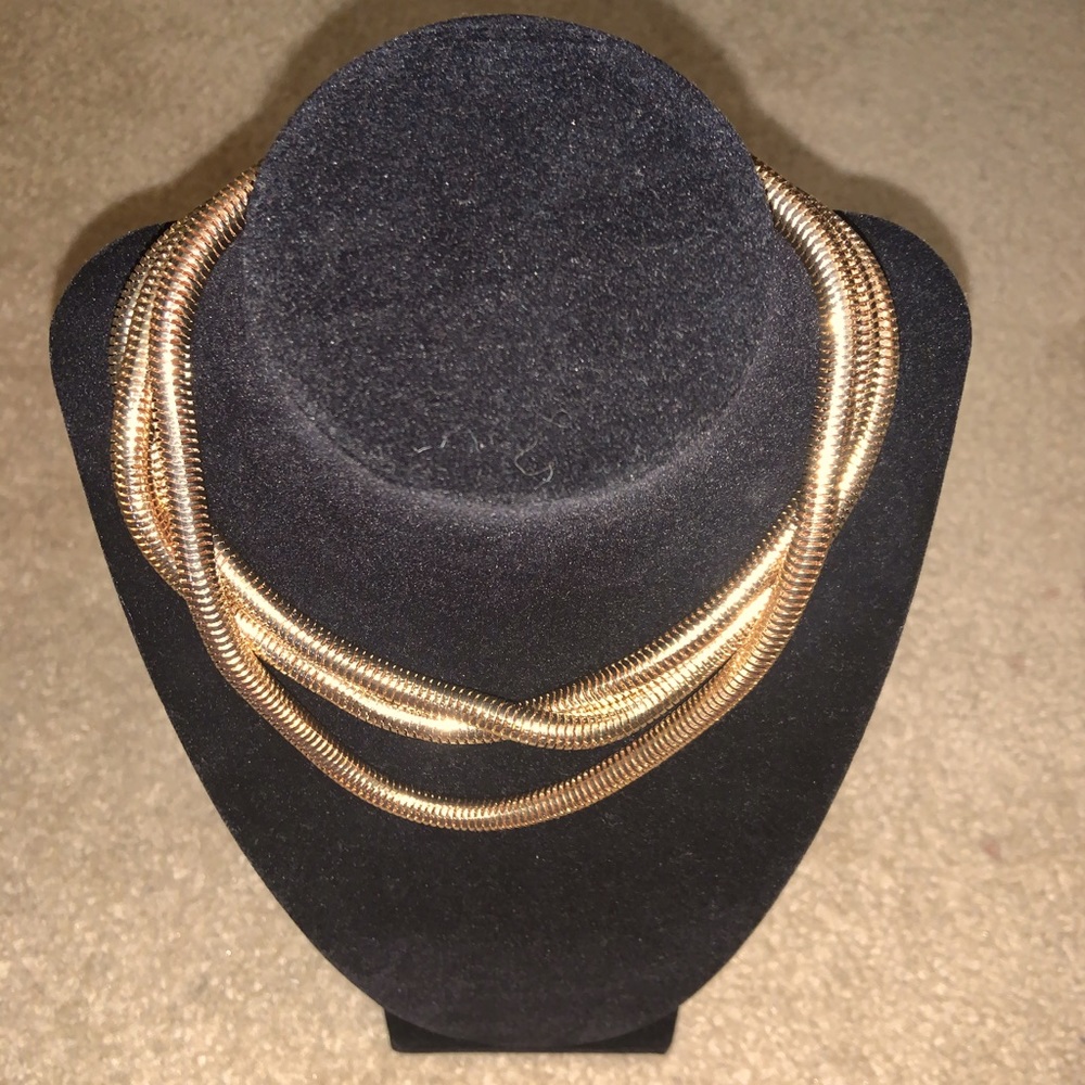 Gold necklace